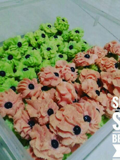 Foto resep Semprit Susu Berbunga-bunga