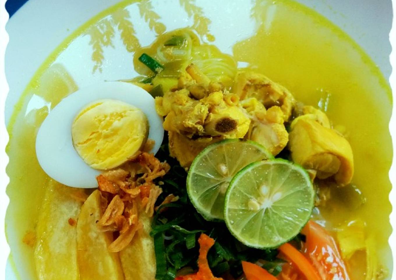 Soto ayam bening