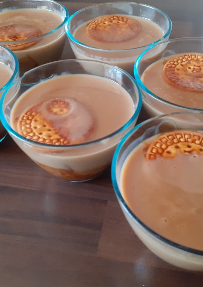 Una foto de Natillas de café