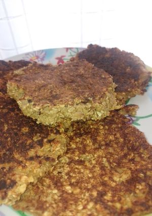 Una foto de Hotcakes de Avena y Manzana 🍎