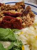 Turkey Meatloaf with Zucchini and Feta