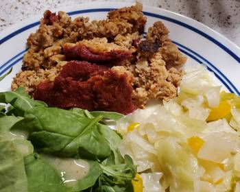 Easy Make Recipe Turkey Meatloaf with Zucchini and Feta Delicious Simple