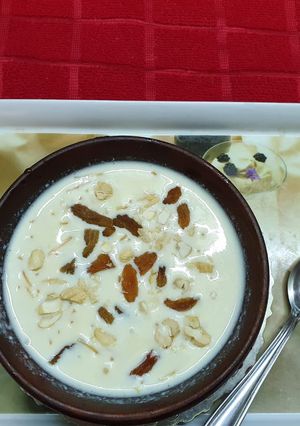 A picture of Roasted Seviyan Vermicelli Kheer.