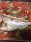 Pargo al horno