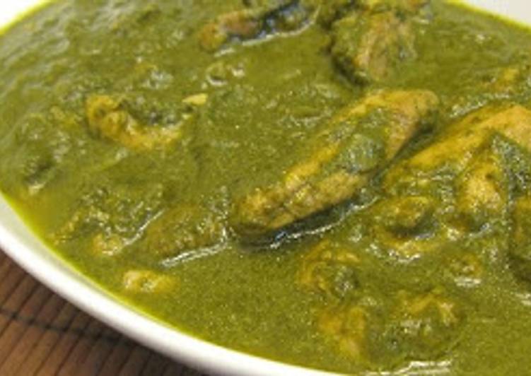 Chicken Palak (Spinach)
