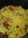 Arroz con chorizo, pollo y molida