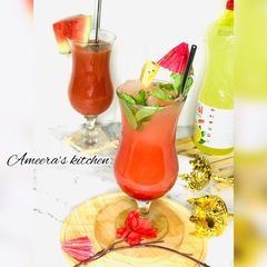 A picture of Watermelon cooler.