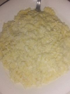 صورة لوصفة معكرونة بالبشاميل