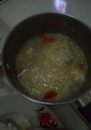 Foto resep Mie godhok pedas