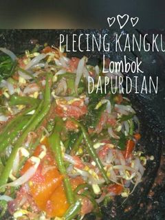 Foto resep Plecing kangkung Lombok