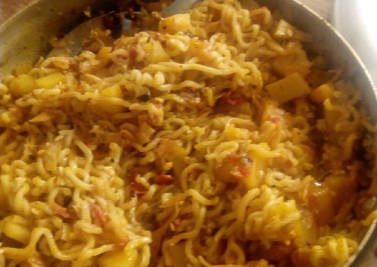 Recipe of Ultimate Fried Vegetable Indomie