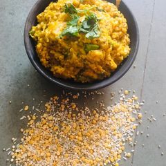 A picture of Sankrati khichadi.