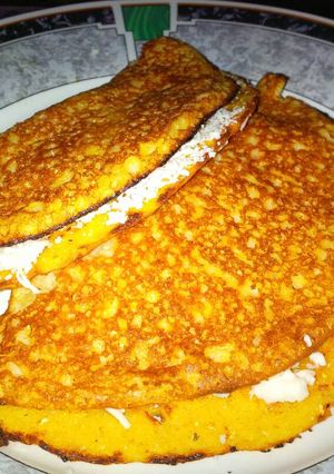 Una foto de Cachapas con queso