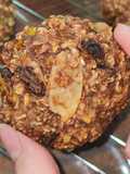Oat Choco Banana Cookies with Raisins & Almond