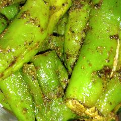 Green Chilli pickle A picture of Green Chilli pickle.