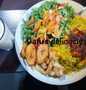Easy Steps to Make Recipe Fried rice with salad and tigernut drink that is  Makes Drooling, Appealing}