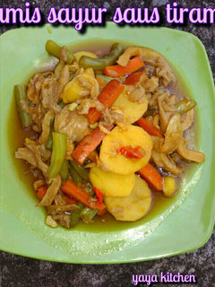Foto resep Tumis sayur saus tiram