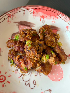 Foto resep Ayam Goreng Tepung Saus Telur Asin
