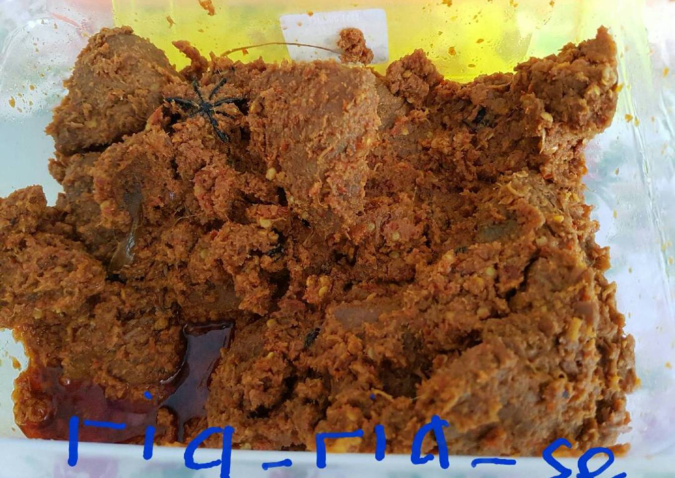 Rendang daging