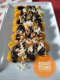 Foto resep Nugget pisang (plus susu keju)
