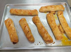 Una foto de Baguet relleno