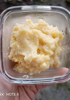Foto resep H25. Bubur Telur, Labu Kuning dan Tempe (6 month+)