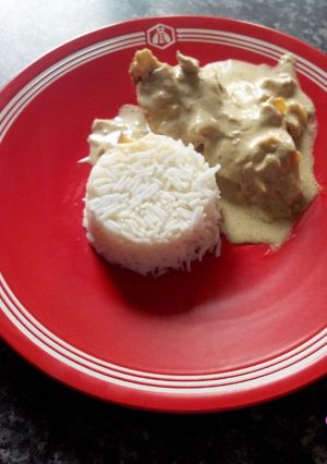 Une photo de Filet mignon de porc au lait de coco et gingembre