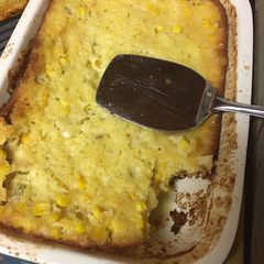 A picture of Corn Custard.