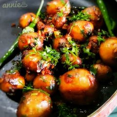 Mushrooms In Garlic Sauce🍄 A picture of Mushrooms In Garlic Sauce🍄.