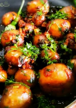 A picture of Mushrooms In Garlic Sauce🍄.