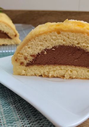 Foto principal de Tronco relleno de mousse de chocolate