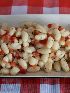 Una foto de Ensalada de judías