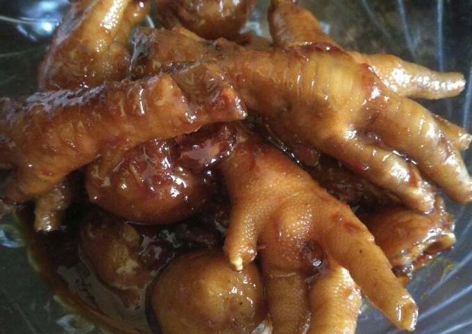 Resep: Cilok feat Ceker bumbu bakar Istimewa