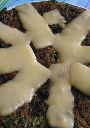 Foto di Frittata di coste con formaggio fuso