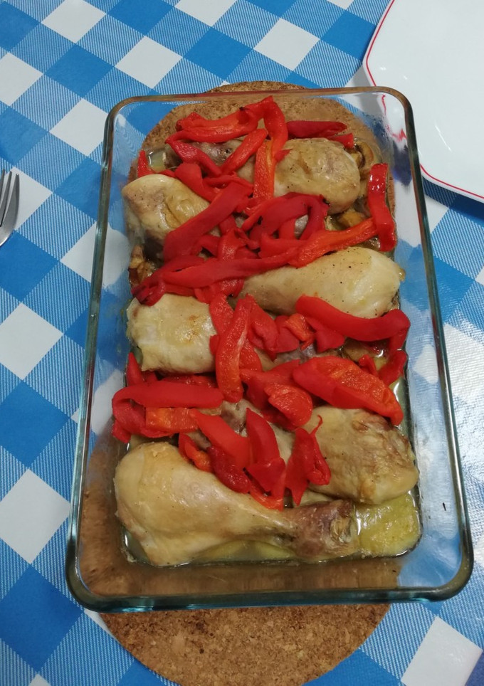 Una foto de Jamoncitos de pollo