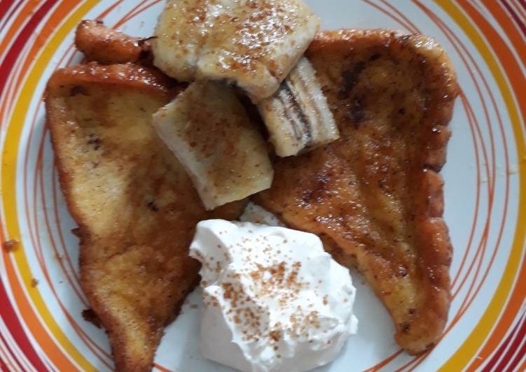 Resep Caramel &amp; Brown Sugar French Toast Cheese Cream Topping, Lezat Sekali