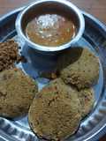 Beetroot oats idli