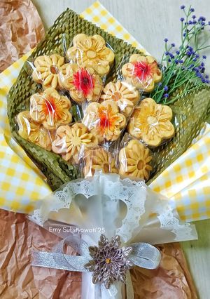 Foto resep 💐Pineapple Cookies Bouquet💐