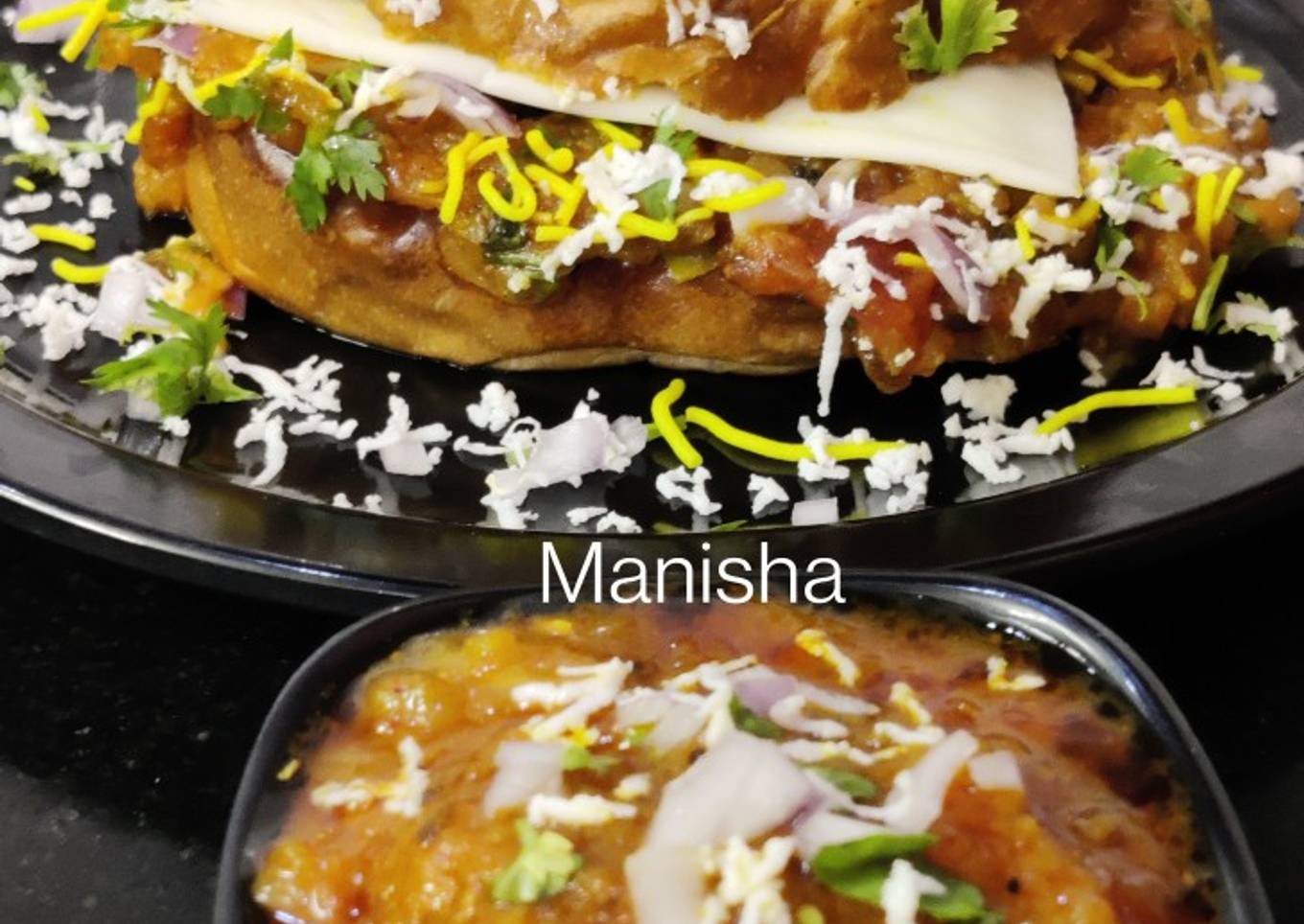 Paneer Pav Bhaji Burger