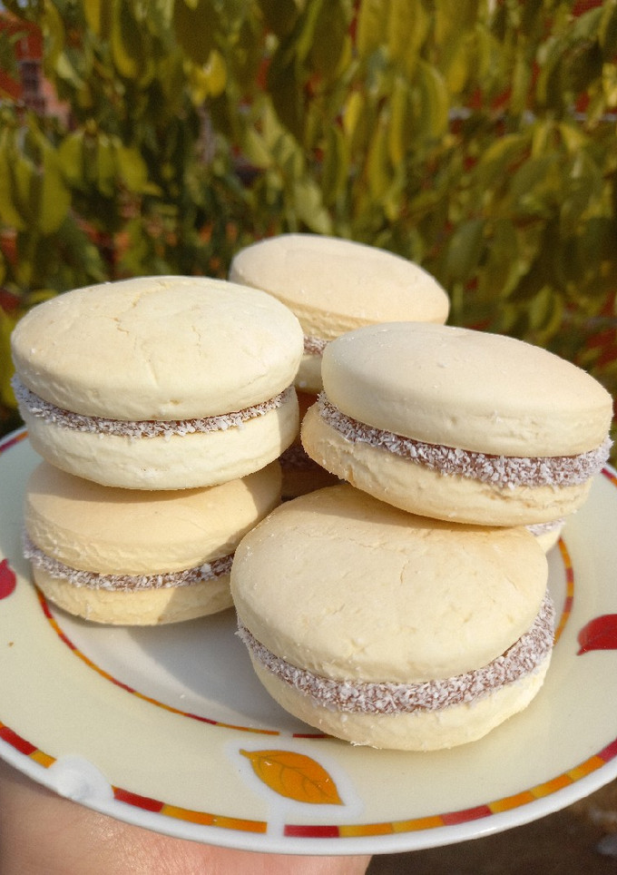 Una foto de ALFAJORES DE MAIZENA👩‍🍳👏