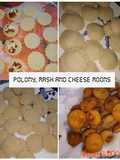 Polony, Mash and Cheese Moons
