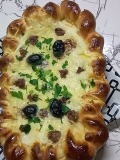 صورة لوصفة بيتزا صلصة الجبن
