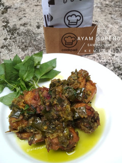 Foto resep Ayam Goreng Sambal Ijo Kemangi