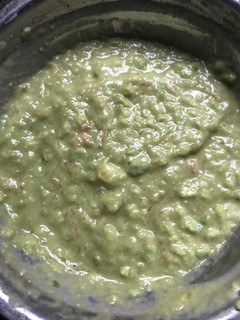 Una foto de Guacamole estilo mexico. Light