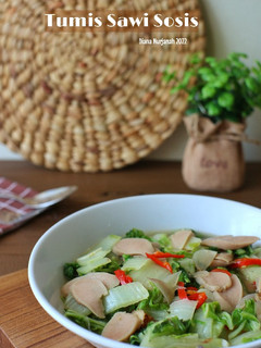 Foto resep Tumis Sawi Sosis