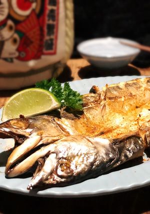 鹽烤鯖魚一夜干 的食譜成品照片