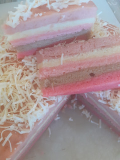 Foto resep Bolu kukus rainbow