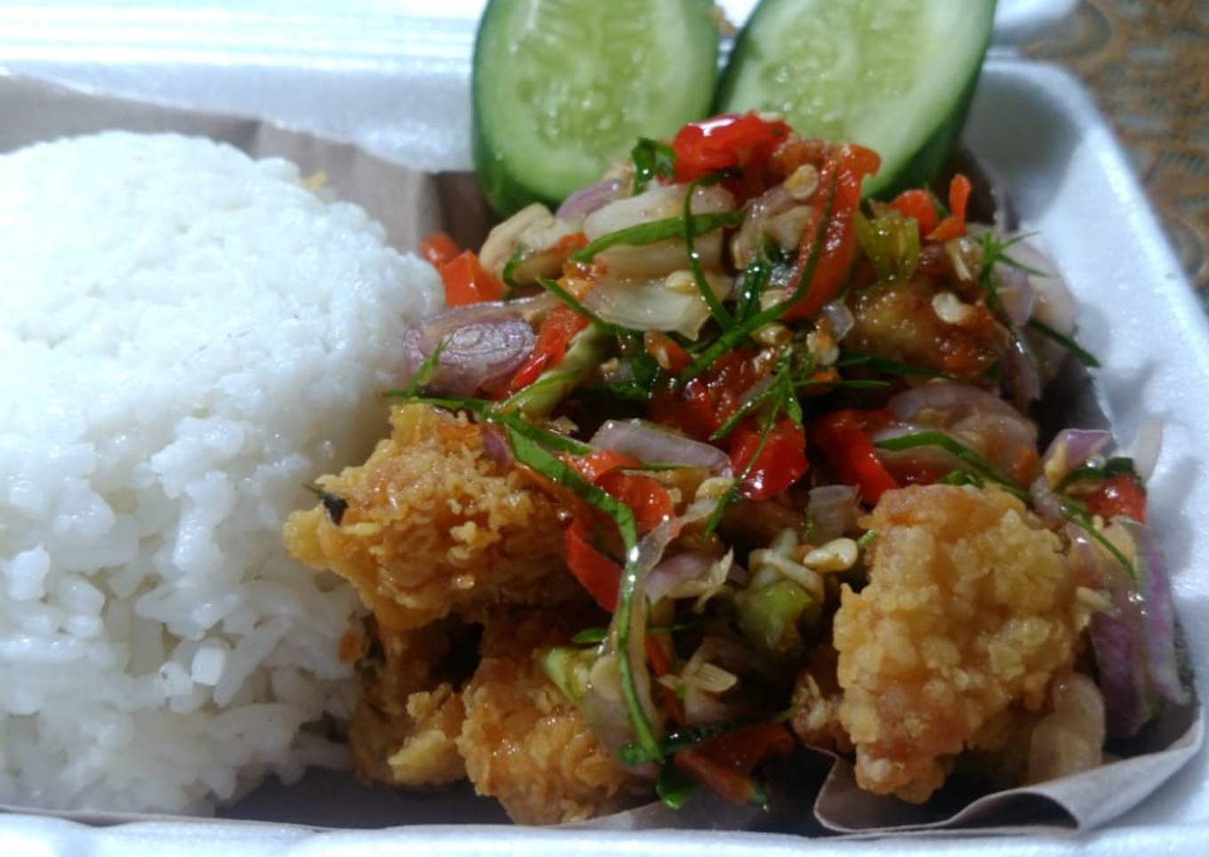 Special Hayam Sambal Matah BALI