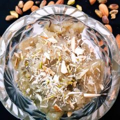 A picture of Shakarqand ka Halwa.