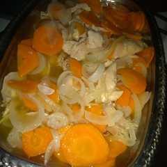 Una foto de Escabeche de pollo
